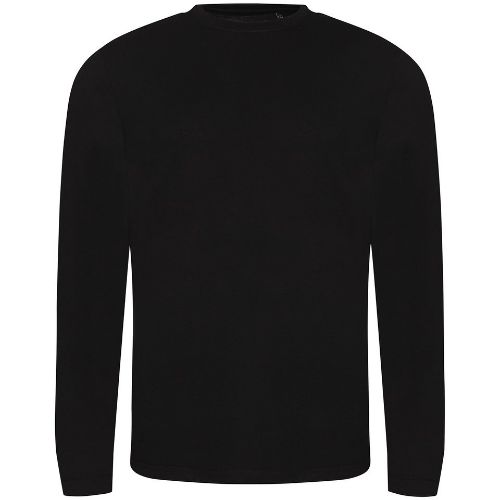 Awdis Just T's Triblend T Long Sleeve Solid Black